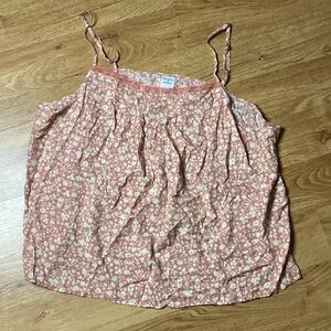 Melrose and Market Floral Peach Camisole